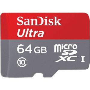 Sandisk microSDHC s80 64GB | מיקרו SD קלאס 10
